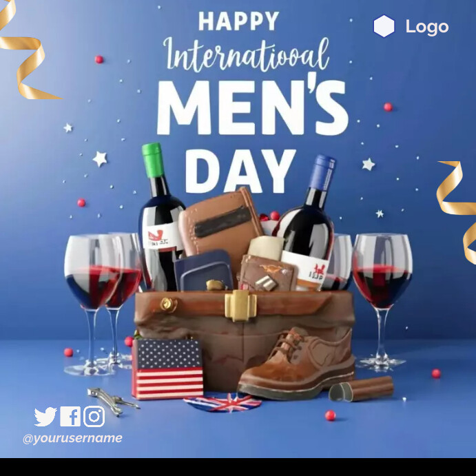International Men's Day Celebration Template | PosterMyWall