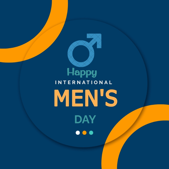 International men's Day Instagram post temp template