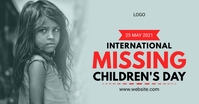 International Missing Children's Day Facebook Shared Image template