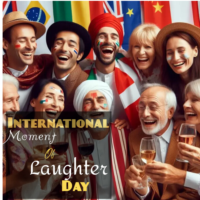 Plantilla de International Moment Of Laughter Day | PosterMyWall