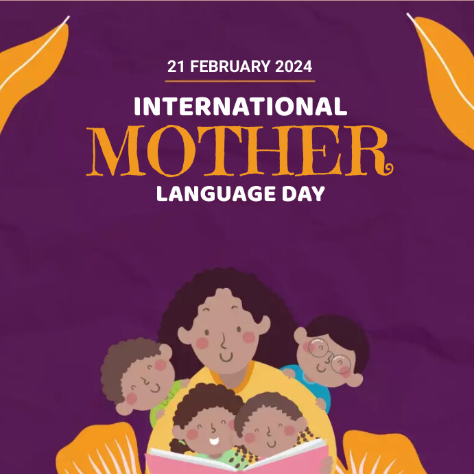 International Mother Language Day Template | PosterMyWall