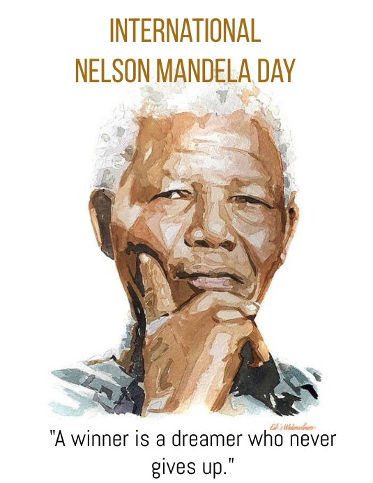 International Nelson Mandela Day Flyer (US Letter) template