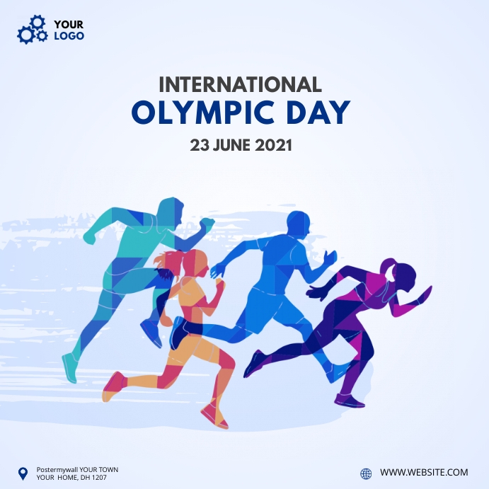 International olympic day Template PosterMyWall