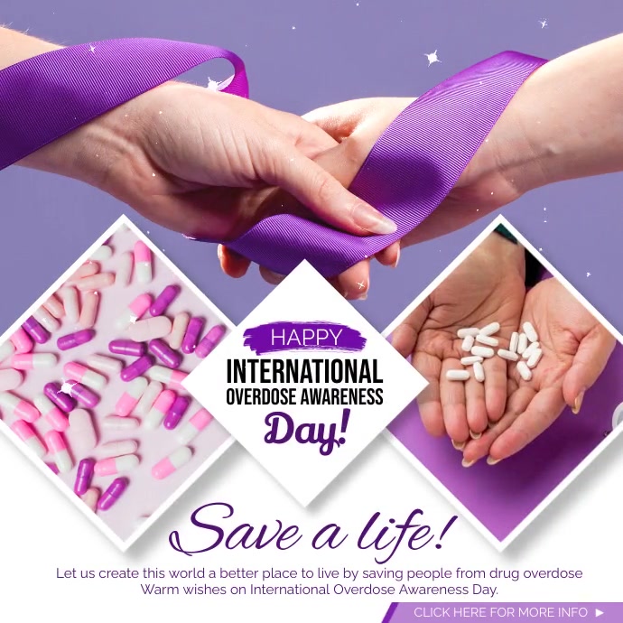 International Overdose Awareness Day Template | PosterMyWall