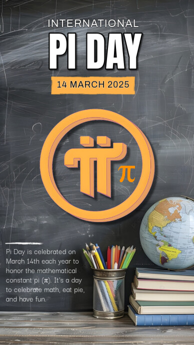 international pi day Template | PosterMyWall
