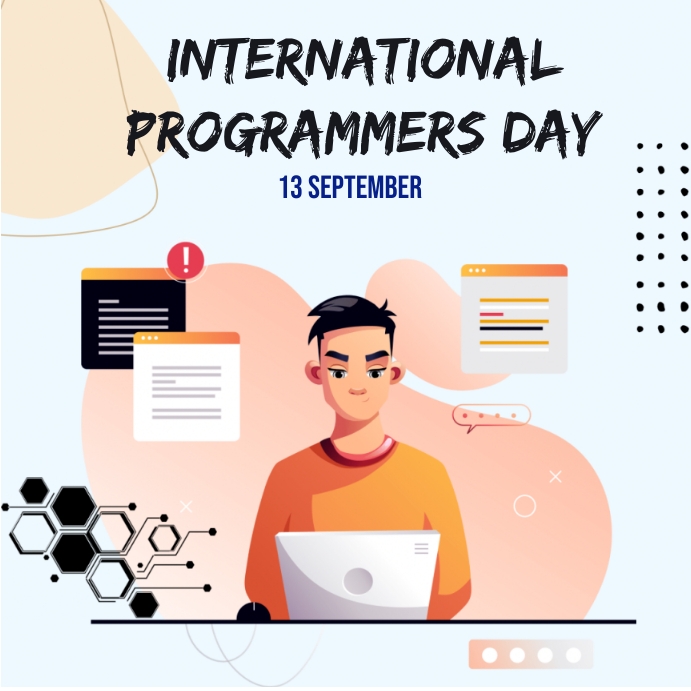 international programmers day Instagram Post template