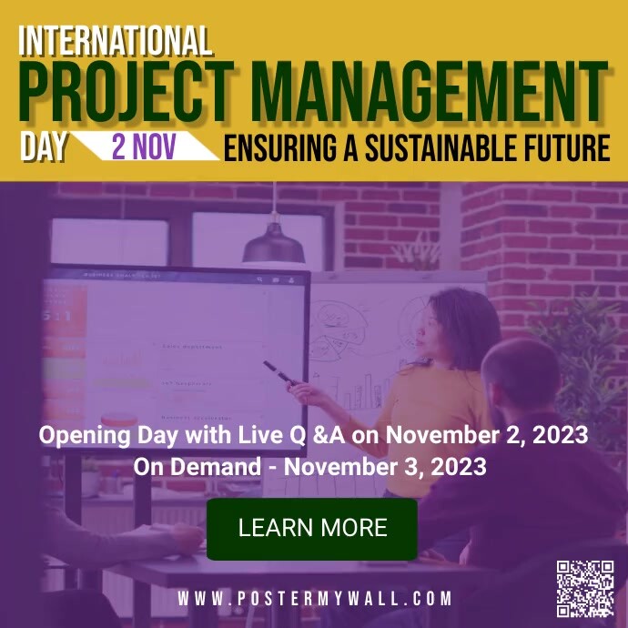 International project management day Template | PosterMyWall