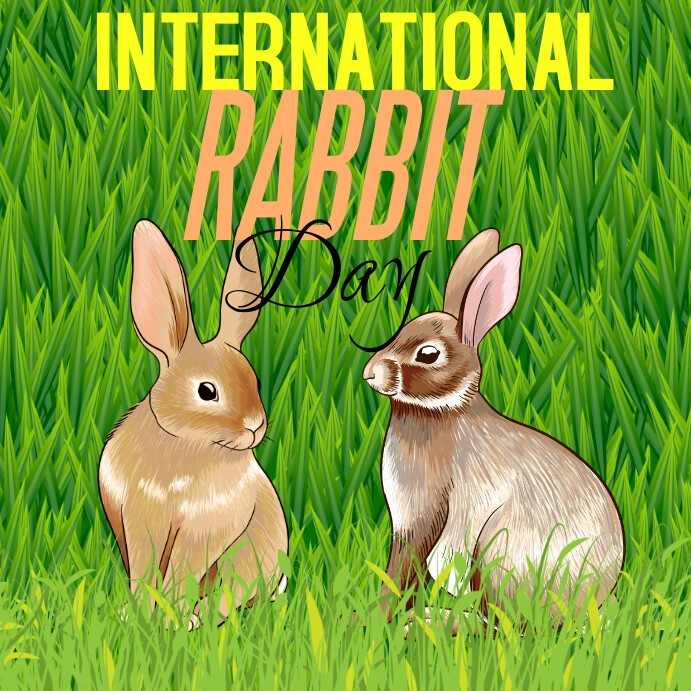 International rabbit day Template | PosterMyWall