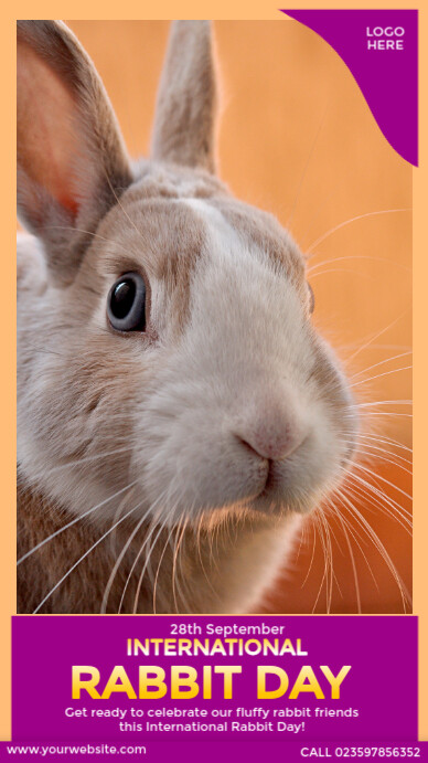 International Rabbit Day Template | PosterMyWall