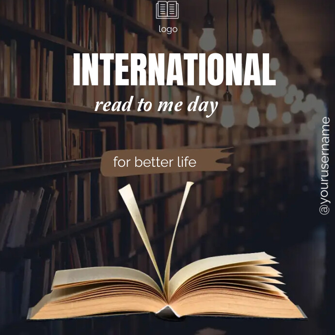 Copy of International read to me day | PosterMyWall