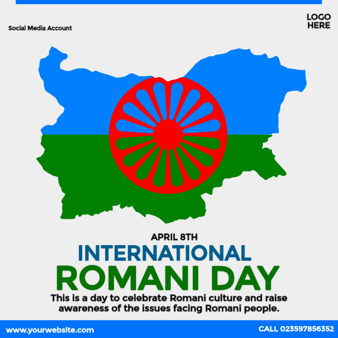 International Roma Day Template | PosterMyWall