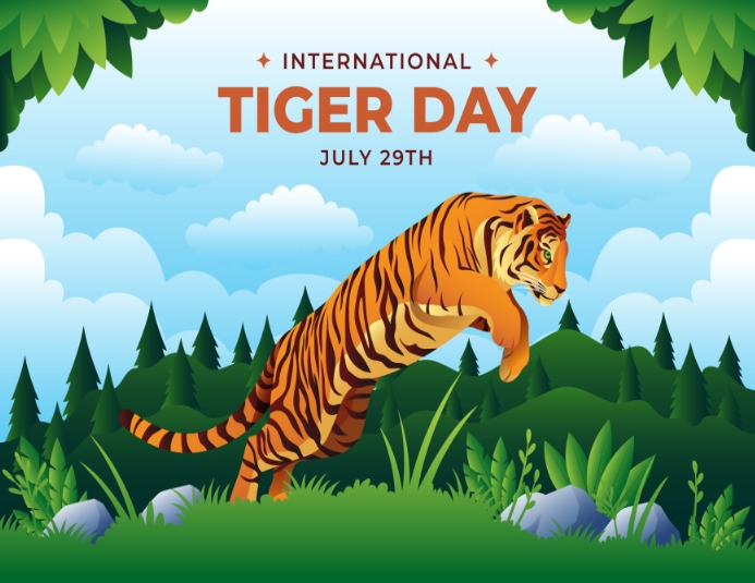 International tiger day Template | PosterMyWall