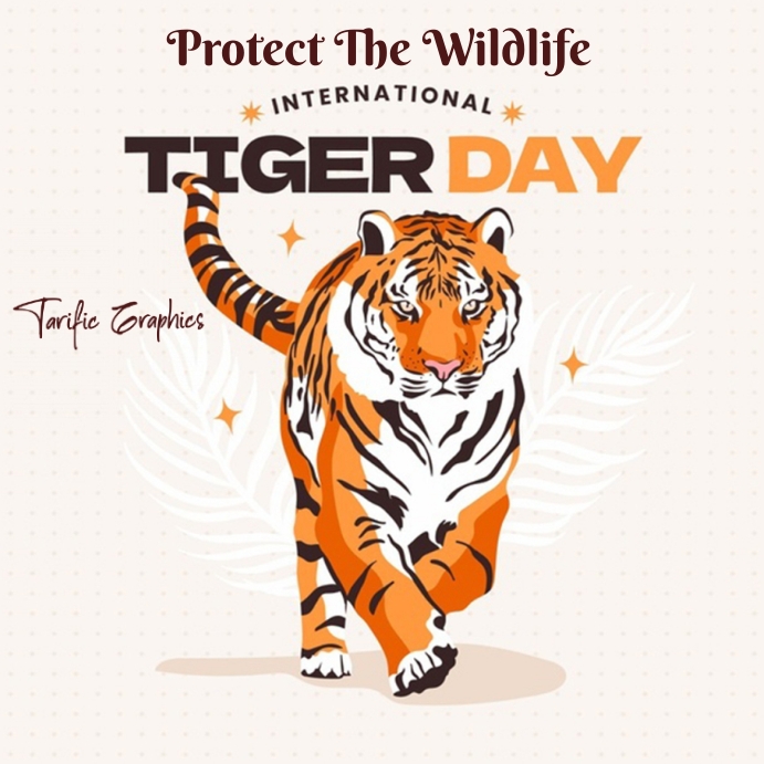 international tiger day Template | PosterMyWall