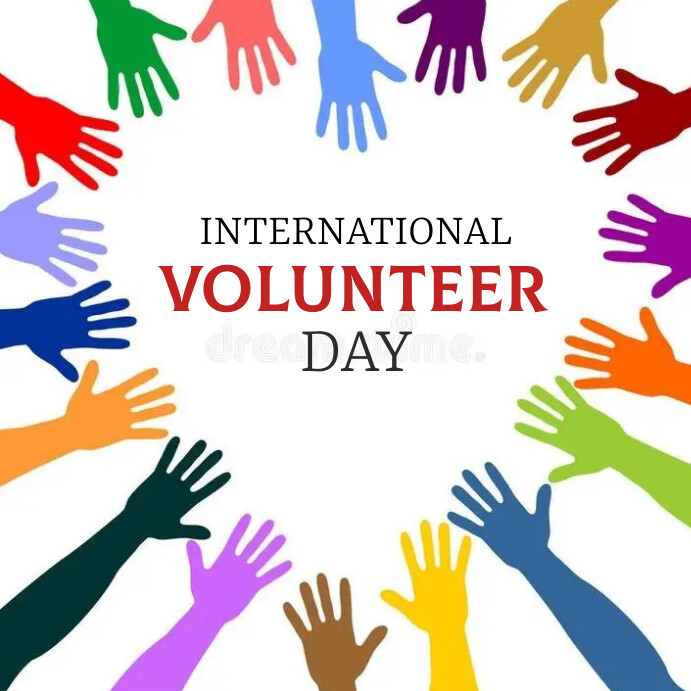 International Volunteer Day Template | PosterMyWall