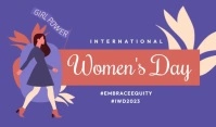 International Women's Day 2023 Template Etiqueta