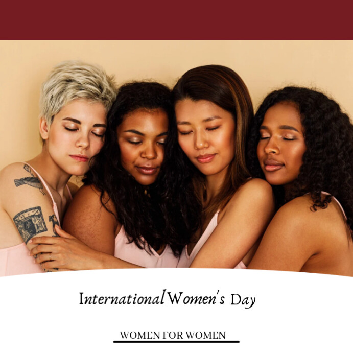 International women's Day Instagram Post template
