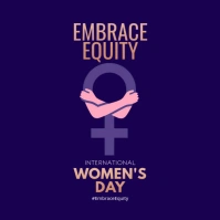 International Women's Day Publicación de Instagram template