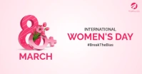 International Women's Day Facebook Shared Image template