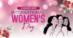 international women's day template delt Facebook-billede