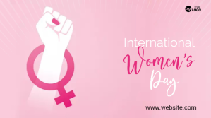 International Women's Day Twitter Post template
