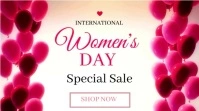 International Women's Day Video Affichage numérique (16:9) template