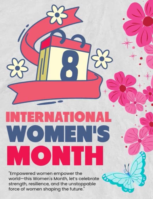 International Women's Month Greetings Template | PosterMyWall