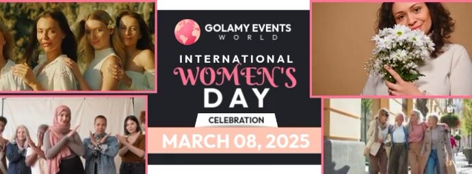 International Women's Day Banner template