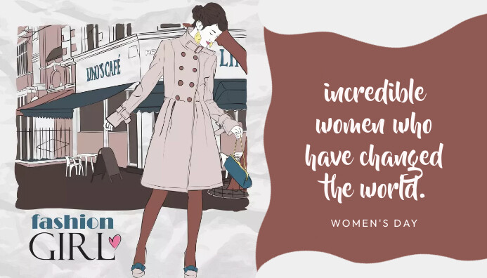 International Women's Day Blog Header template