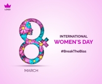 International Women's Day Umugqa Ophakathi template