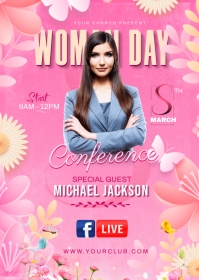 International Women's Day Flyer Template | PosterMyWall