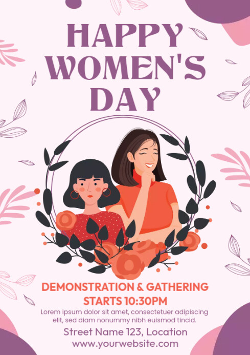 international women's day flyer template | PosterMyWall