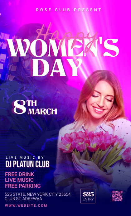 International Women's Day Flyer Templates | PosterMyWall