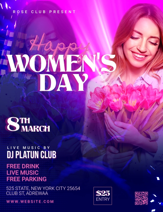 International Women's Day Flyer Templates | PosterMyWall