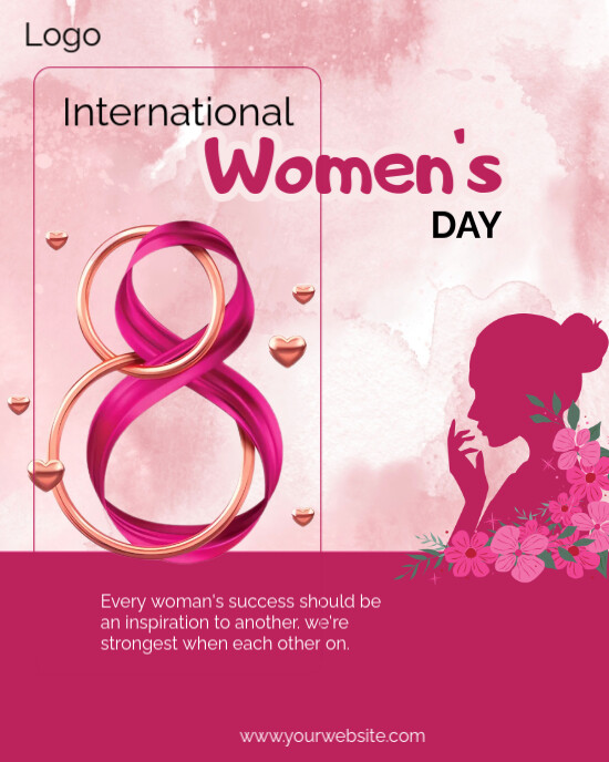 International Women's Day  Instagram Portrait template