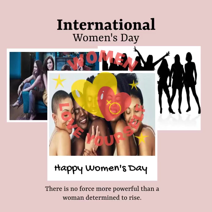 International Women's Day Instagram Post template