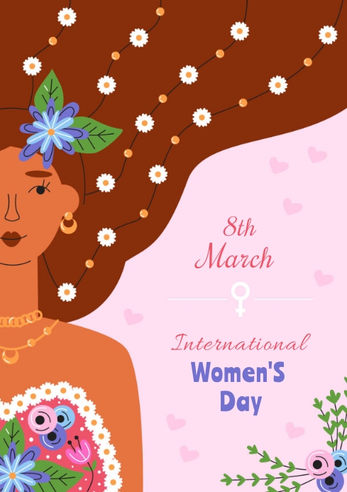 INTERNATIONAL WOMEN'S DAY TEMPLATE A4