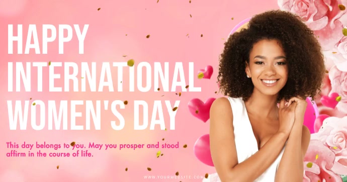 International Women's Day Template Facebook Shared Image