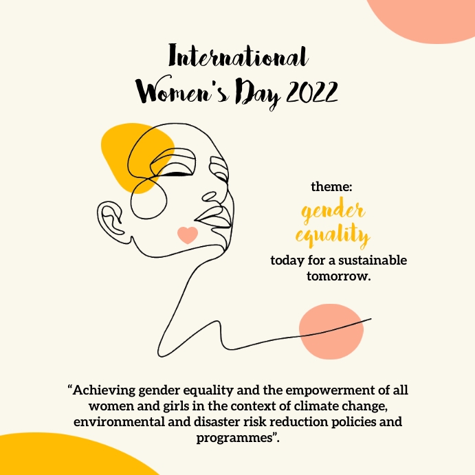 International Women’s Day template