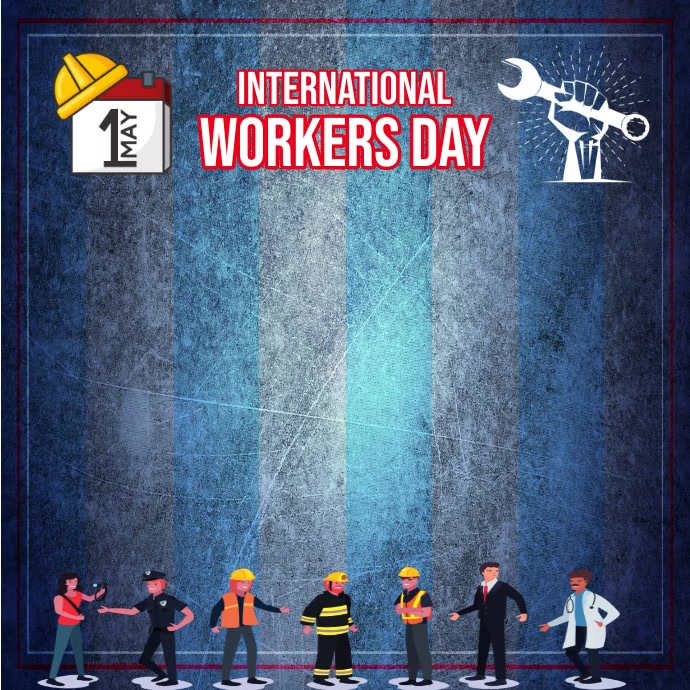 international workers day,happy labor day template
