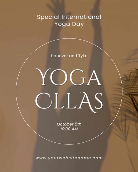 international yoga day Instagram Portrait template