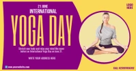 international yoga day Facebook Shared Image template