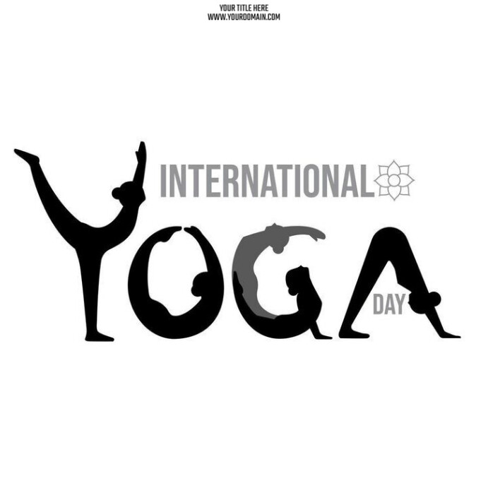 International Yoga Day Instagram Post template