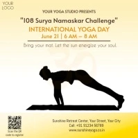 International Yoga Day Instagram Post Template