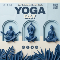 International Yoga Day Instagram Post Video template