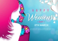 Internationals Women's Day Templates A4