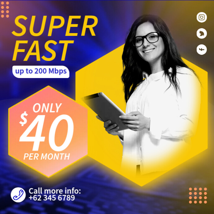 Copy of Internet Broadband Ads | PosterMyWall