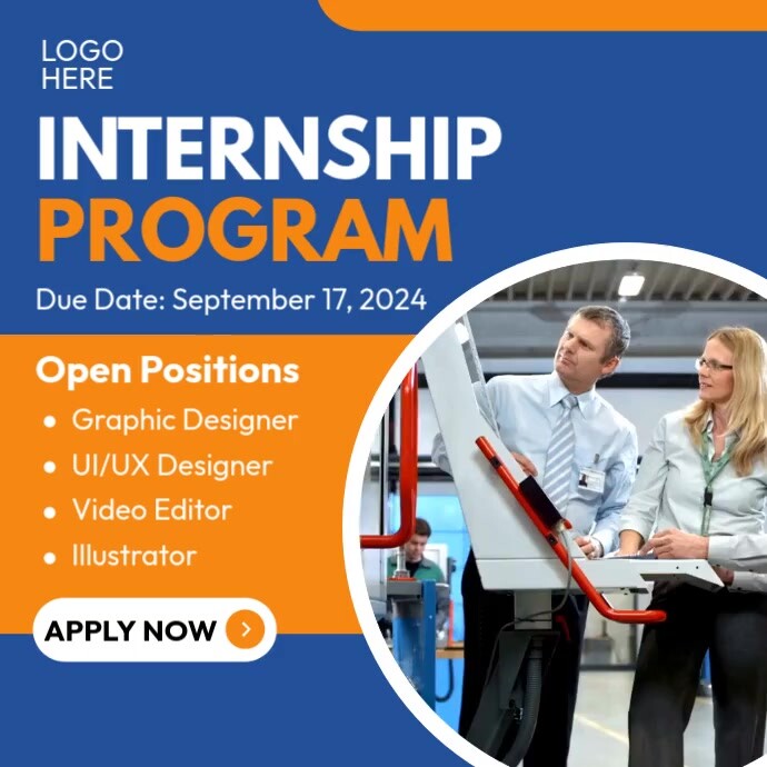 Internship Program Templat | PosterMyWall