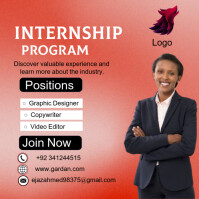 Internship Program Announcement Template | PosterMyWall