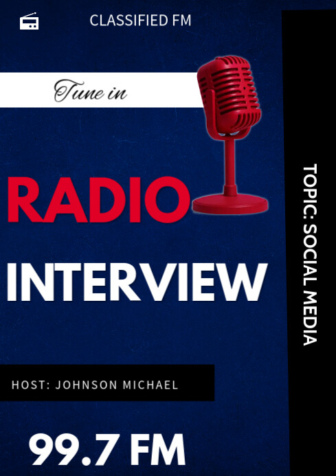 INTERVIEW Template | PosterMyWall