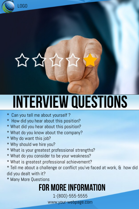 Interview Template | PosterMyWall